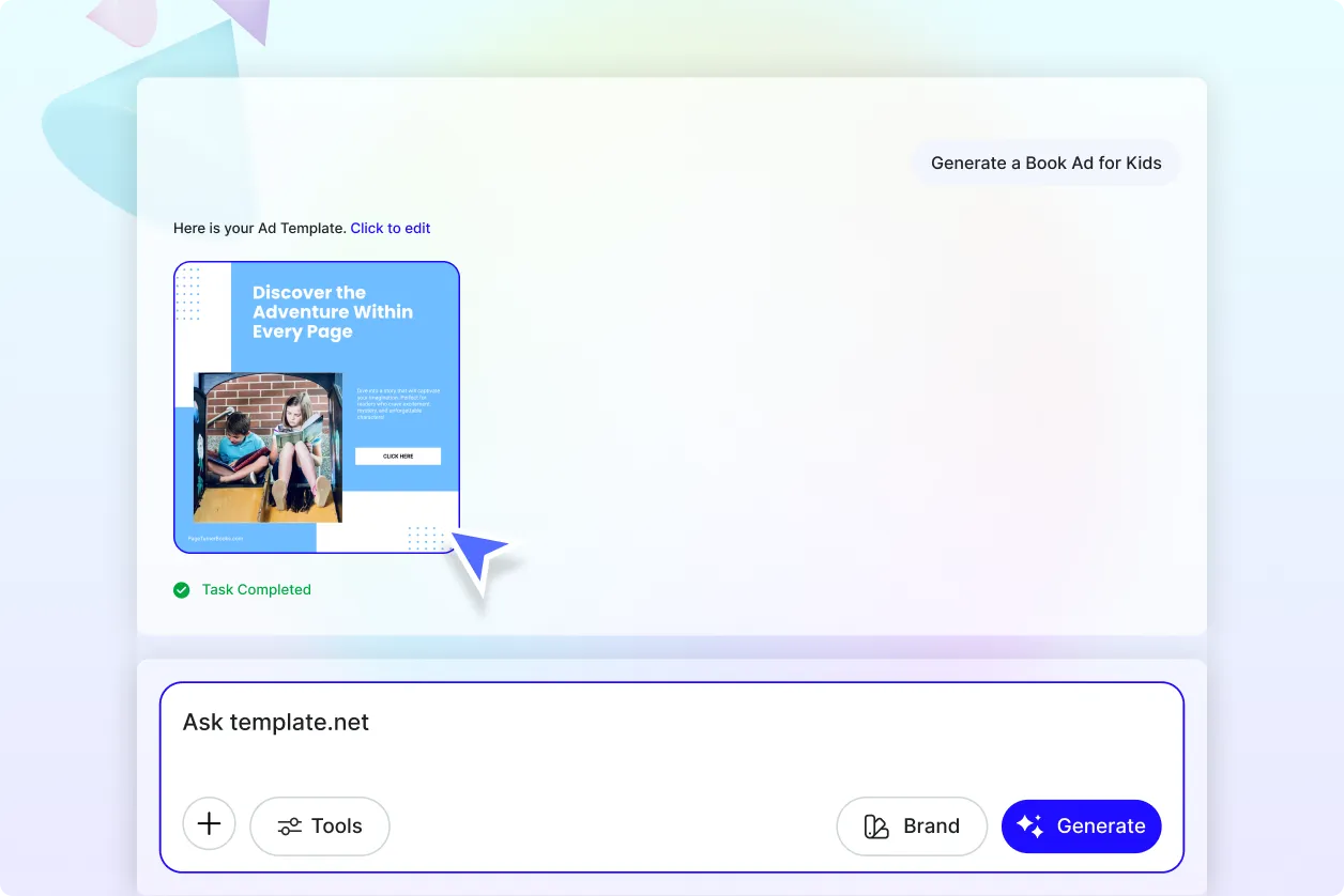 Free AI Ad Generator, Create Ad Images Online [ No Signup ]